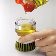CleanPress™ — Dish Soap Dispenser Brush
