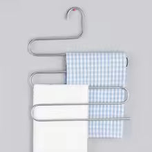 Metal Wardrobe Organizer — Space Saver